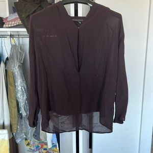 Maroon Blouse